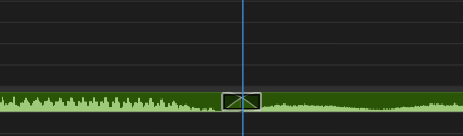 コンスタントパワーをクリック間に配置すると、ノイズが消える